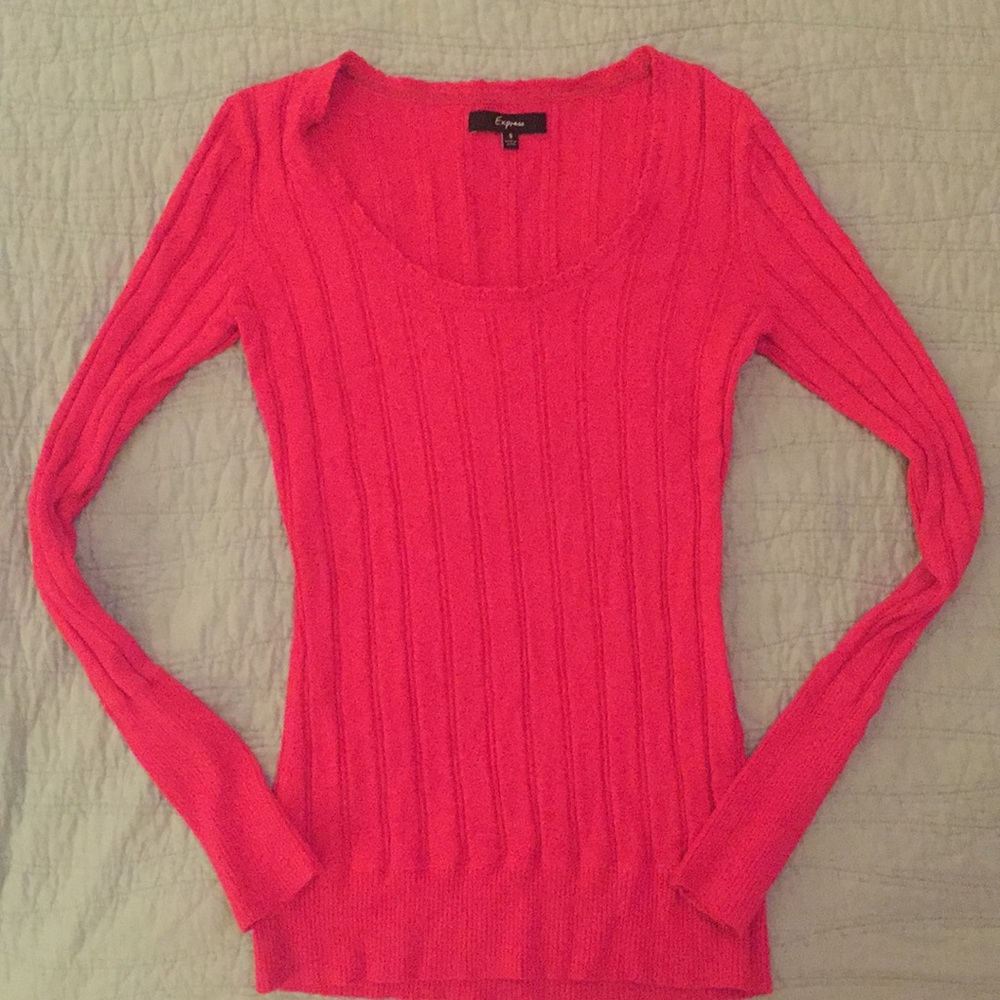 Pink Express Sweater